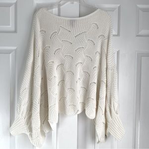 Moon & Madison Ivory Knit Sweater